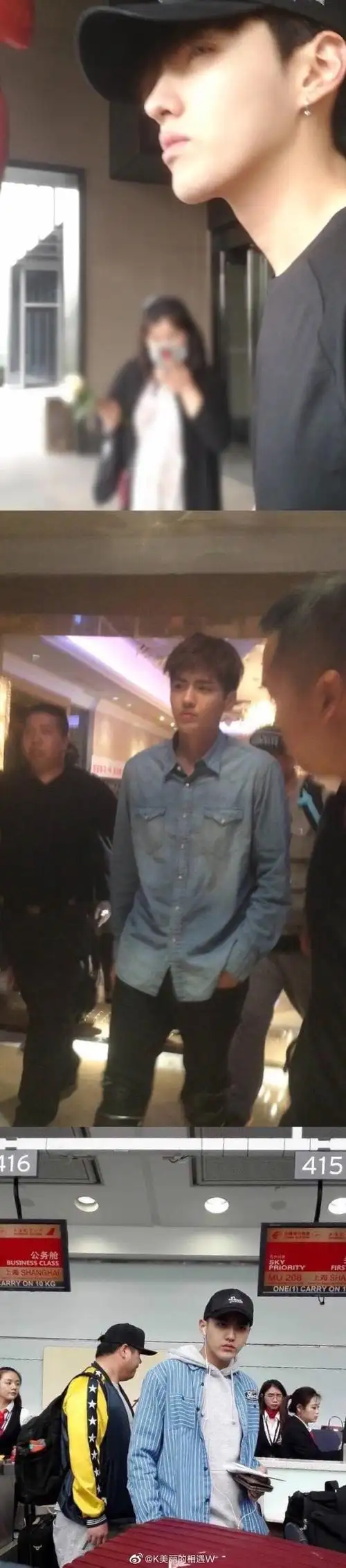 吴亦凡生图合集,超凡颜值看呆路人