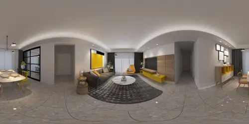 室内家装全景效果图 - 云琥在线 - 互联网视觉设计在线培训专家