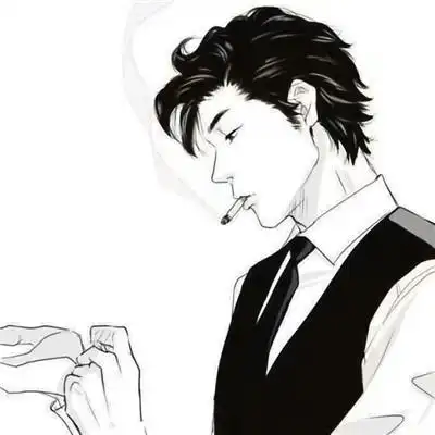 男生黑白素描头像精选2019 自命不凡向来不择手段