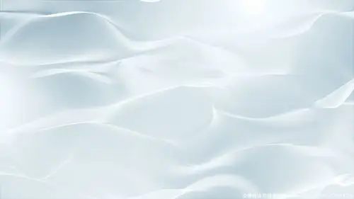 白色绸缎波浪背景舞台背景