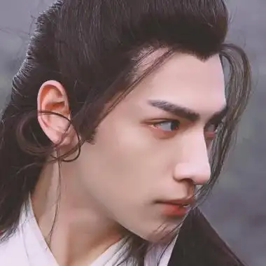 白衣伤感古风男生头像