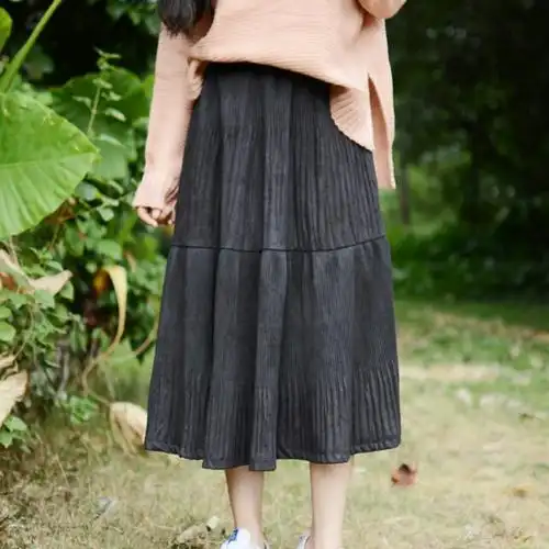 超百搭的一条裙子呢