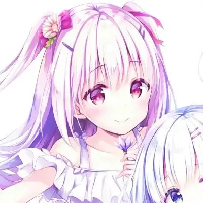 亲姐妹二人卡通头像