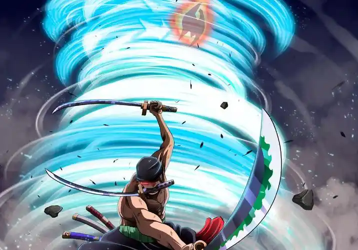 原创海贼王别再说烬弱了索隆凭借霸缠和绝招才能勉强取胜