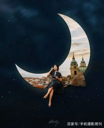 ps也可以随意做出创意的照片来.