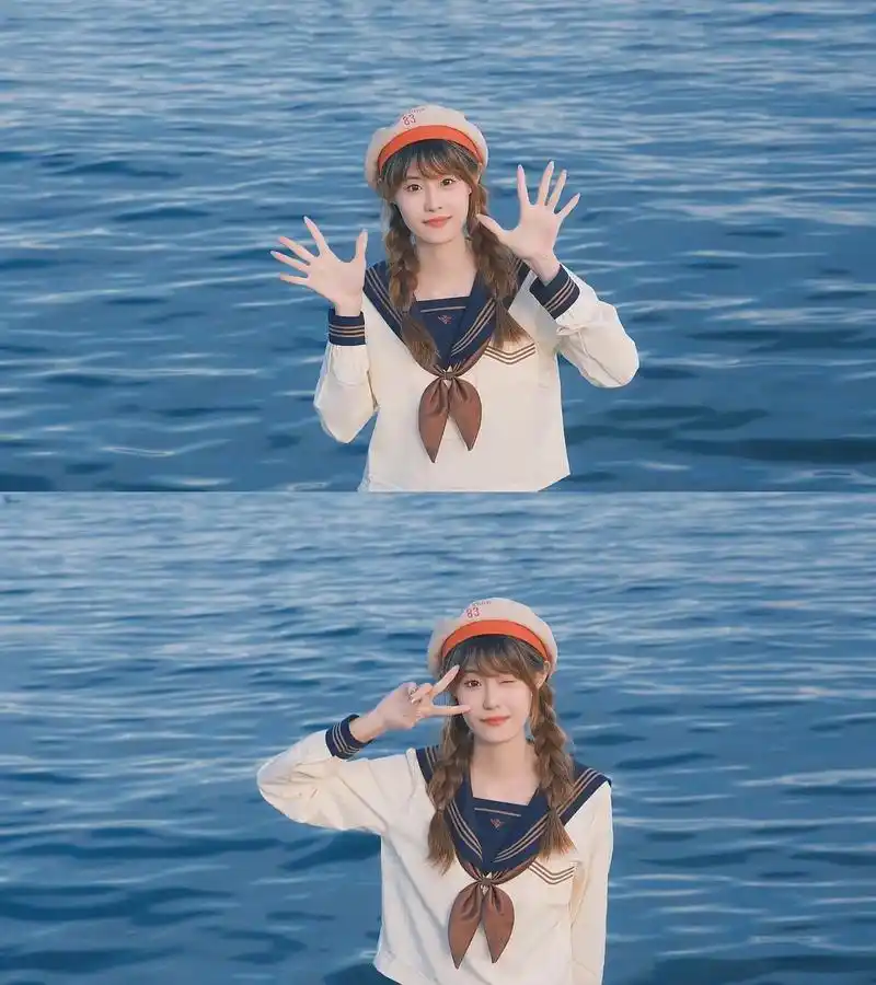 首先得找一个穿水手服的小姐姐, - 抖音