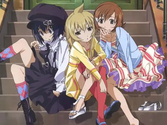 三人,三,闺蜜,女生,姐妹,妹子,动漫姬-香