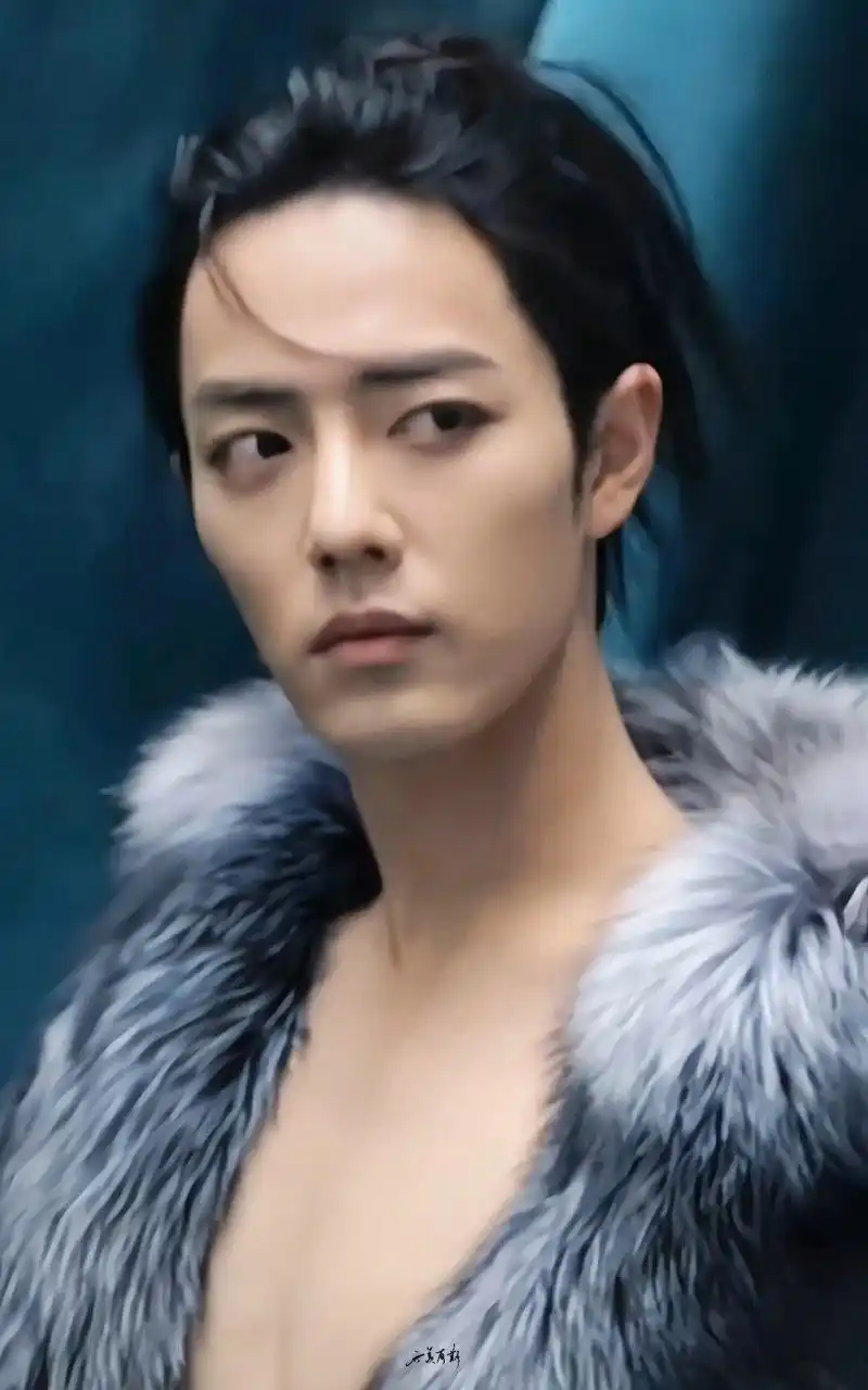 肖战高马尾造型 可以封神的高马尾 帅出天际 优秀的演员同样需要有不