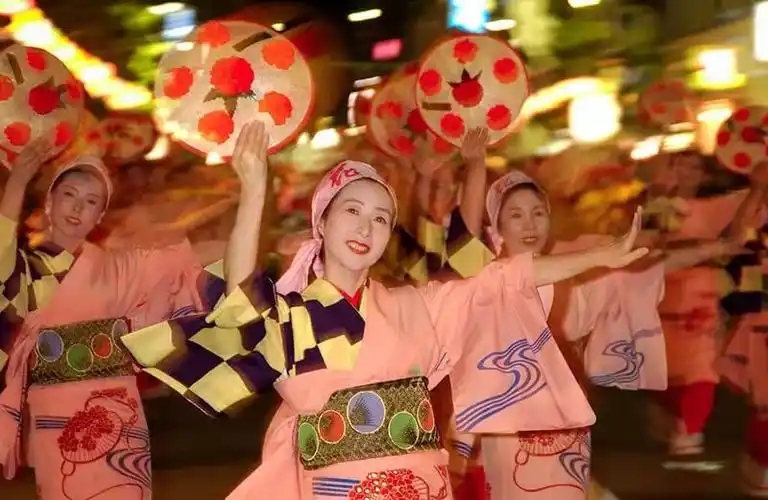 日本| 在山形花笠祭中与上万人一起华丽狂舞!_舞蹈