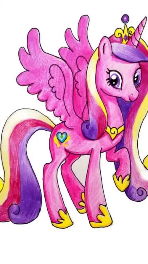 手绘小马宝莉,漂亮的音韵公主!_高清1080p在线观看平台_腾讯视频