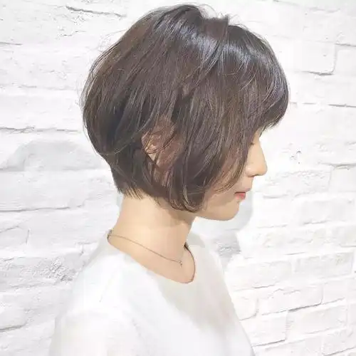 女生露耳短发都有哪些,短发图片-第2图,发型图片