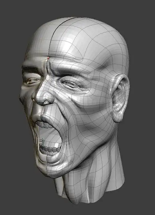 3ds max 制作张嘴人头 - arting365|关注设计影响力与移动互联网