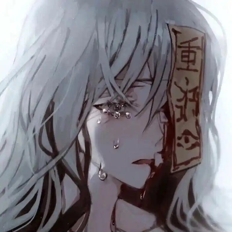 伤感系动漫女头︱失恋忧郁伤感动漫女生头像