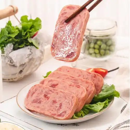 美宁火腿猪肉午餐肉198g 即食罐头食品熟食应急长期储备食品罐头