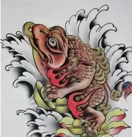 仍然会有不少的男性会选择金蟾纹身,毕竟财富谁不爱呢?