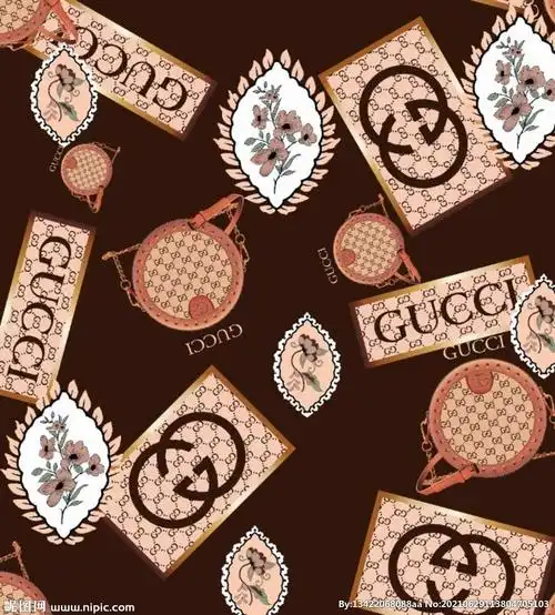 古驰设计图__背景底纹_底纹边框_设计图库_昵图网nipic.com