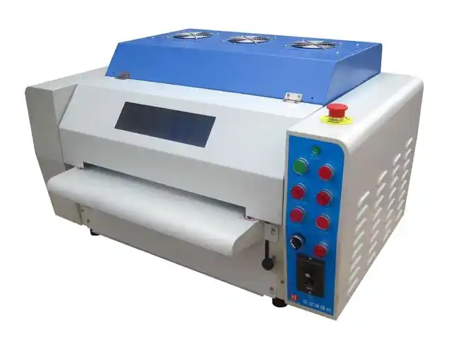 华越厂家直销12寸台式淋膜机