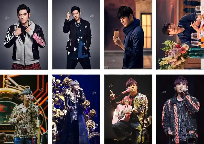 新款周杰伦星周边海报现货定制批发纸墙贴画宿舍高清图签名壁纸