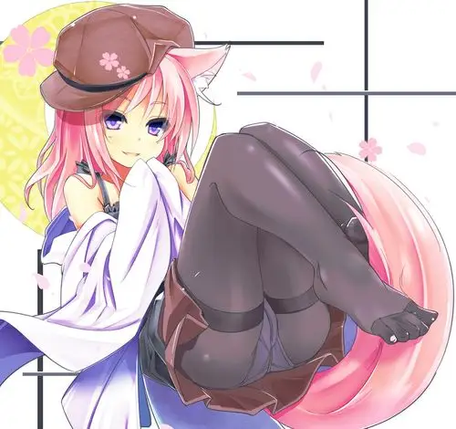 "喵~"萌系猫耳少女图赏