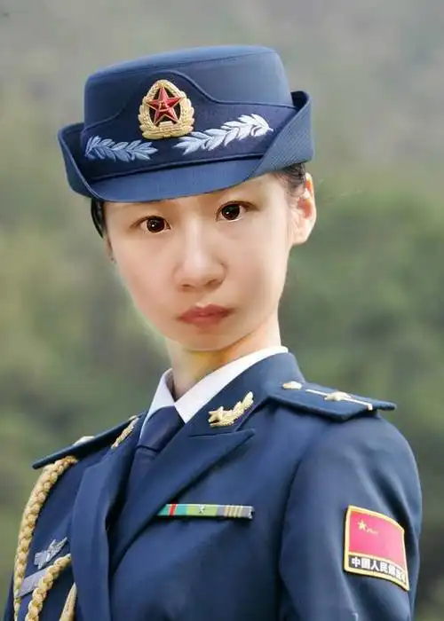 求ps高手帮小妹p一张军装照一寸的拜托了急急急急!今天