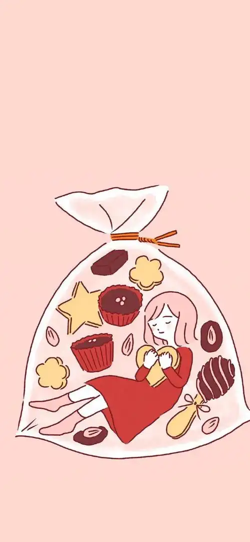 少女心可爱插画壁纸 高清壁纸无水印