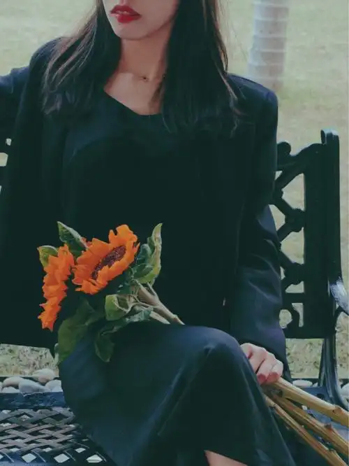 森系拍照治愈系向日葵