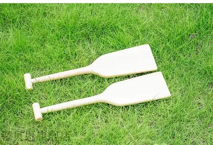 龙舟船桨手摇木质迷你龙舟桨纪念浆儿童划桨船桨实木制船桨幼儿园道具