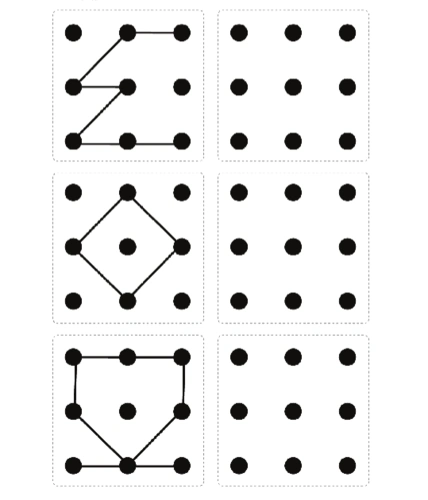 写美篇      小朋友们在幼儿园都玩过点连线的游戏,那今天,我们来和