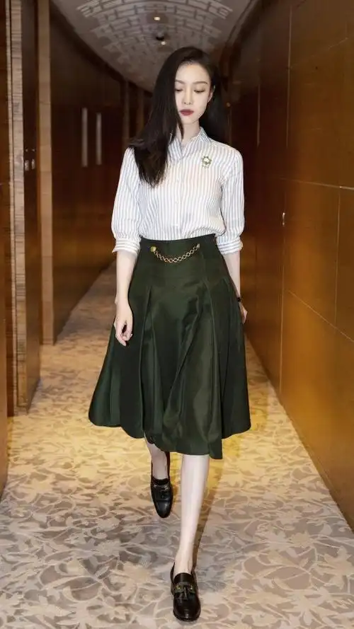 流金岁月倪妮穿的衣服 倪妮同款连衣裙-图片大观-奇异网