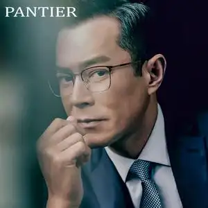 古天乐同款眼镜近视男潮流防蓝光辐射抗疲劳变色方框平光配眼睛架