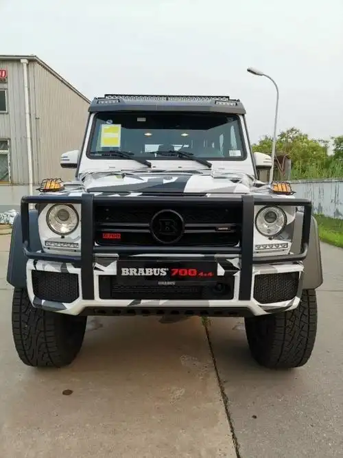 奔驰巴博斯g500越野4x4拥有强度极高