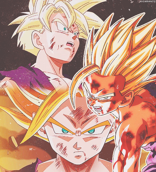 《龙珠动态》精彩战斗画面,孙悟空大战贝吉塔,弗利萨,沙鲁