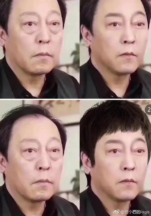 倪大红老师眼袋去掉之后感觉可以走偶像派啊