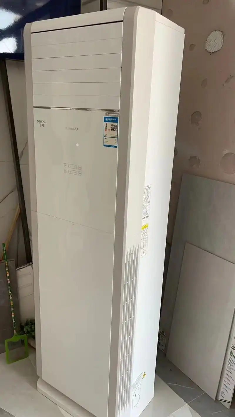 五匹格力t爽方柜两台三匹格力i铂圆柱一台三匹美的智行圆柱 - 抖音
