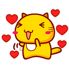 可爱哈咪猫表情～好凯西