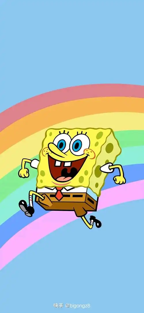 海绵宝宝_手机壁纸_动漫卡通手机壁纸_我要个性网
