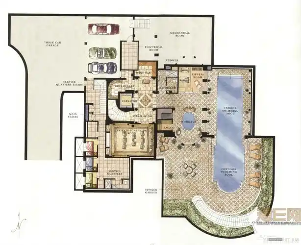豪宅庄园户型-孙雨良的设计师家园:::孙雨良的设计师家园-专栏文章-尽