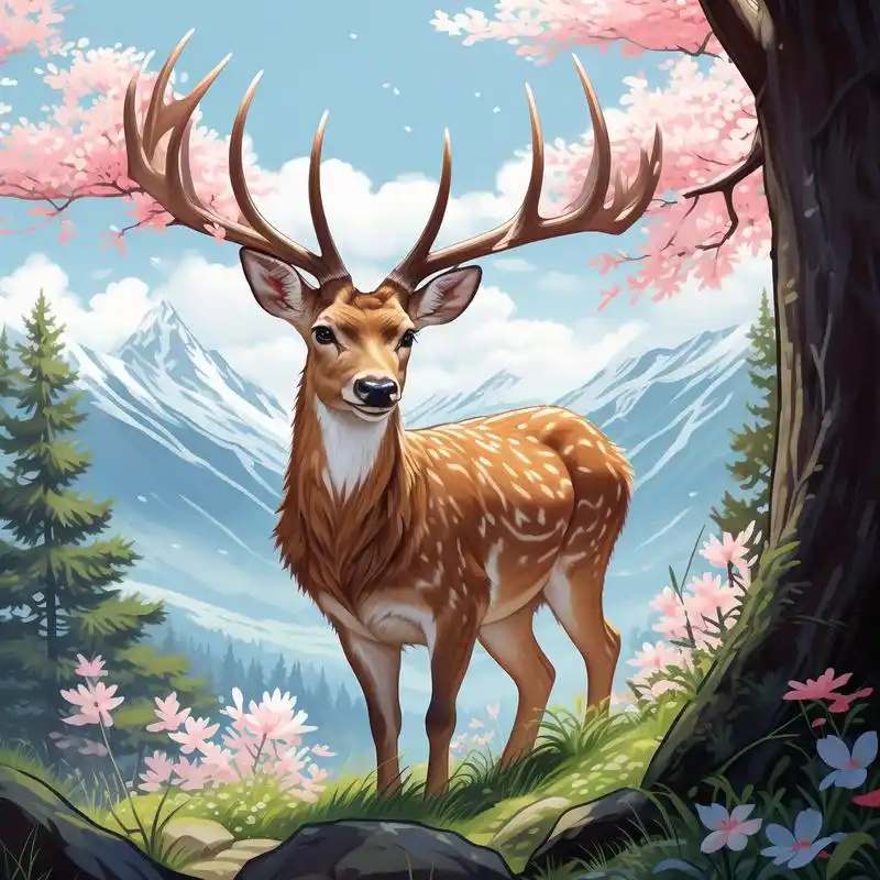 梅花鹿头像来啦04快来挑选你的专属头像吧