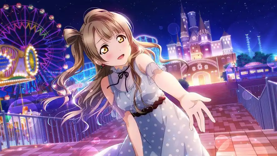 治愈系动漫美女桌面壁纸