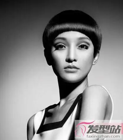 好看的女生锅盖头 减龄时尚秒变小脸_发型站_最新流行发型设计发型