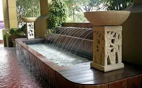 室内水景喷泉设计 不一样的室内景观小艺术-云南龙诺建设工程有限公司