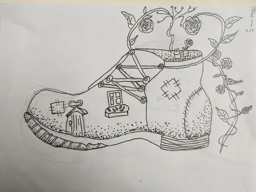 大头鞋创意联想