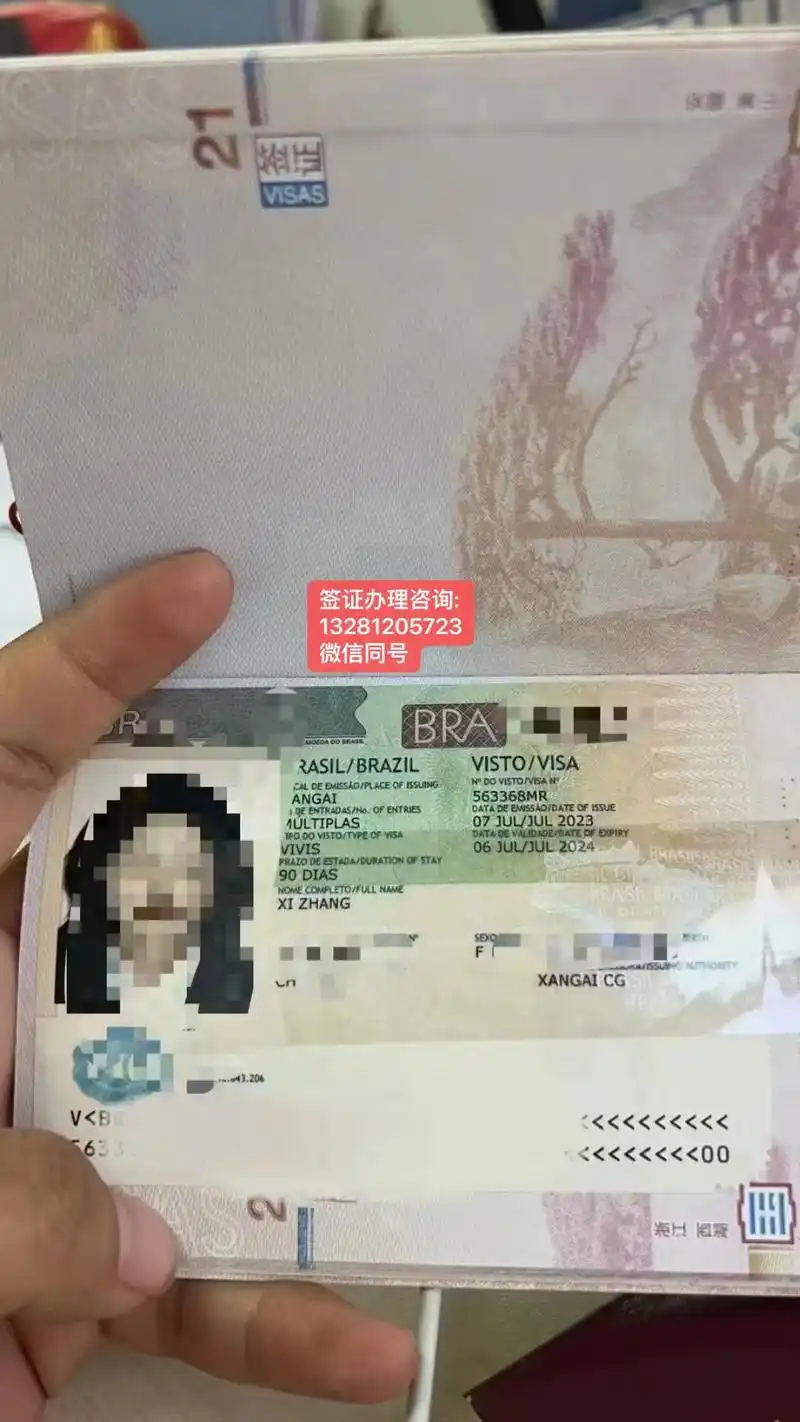 2023年7月巴西签证怎么办?
