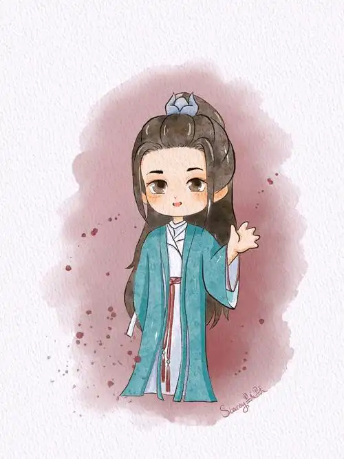 温客行q版周子舒q版推 荐原创-插画-创作习作stacey默默,署名-非商业