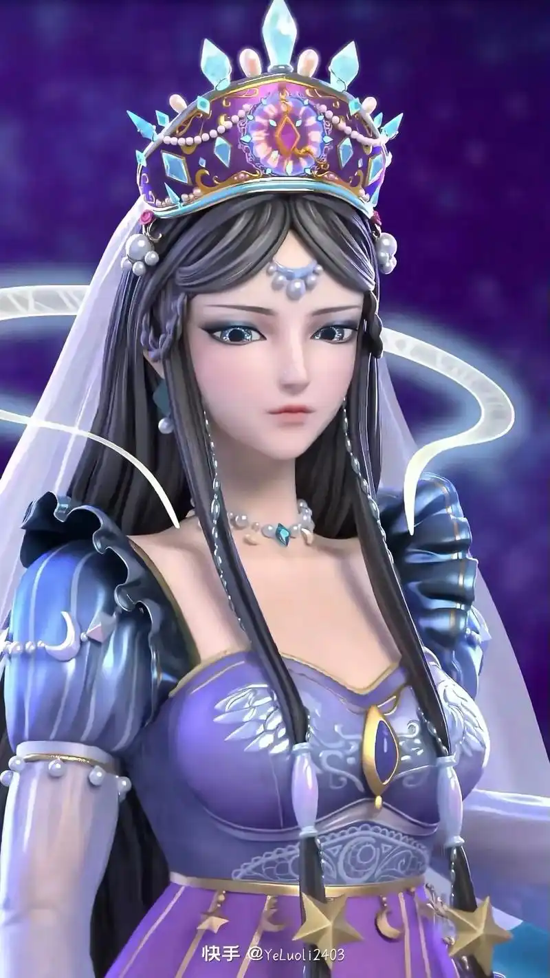 叶罗丽 #时间之神时希公主 #高清壁纸图 - 抖音