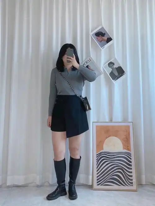 身高:168cm  体重:145斤三围:100 | 84 | 1087815今日穿搭分享