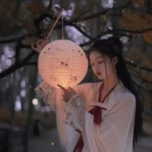 女生头像|古风仙气飘飘的女生头像红色系 第176期