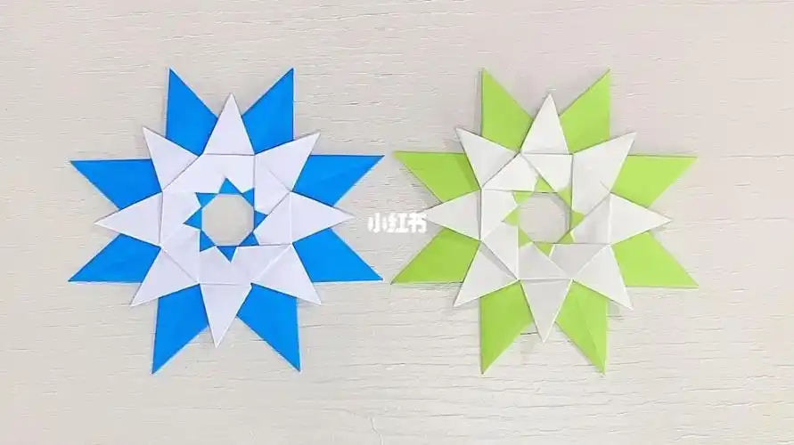 八角折纸飞镖教程