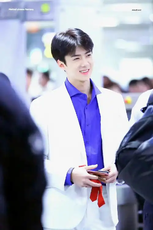 白马王子勋#吴世勋#  总有一天 我的意中人 会穿一身白西装来迎娶我