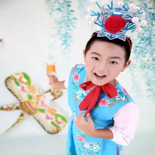 孙悟空美猴王头饰表演道具紫金冠头饰王爷束发冠小王盔头饰太子